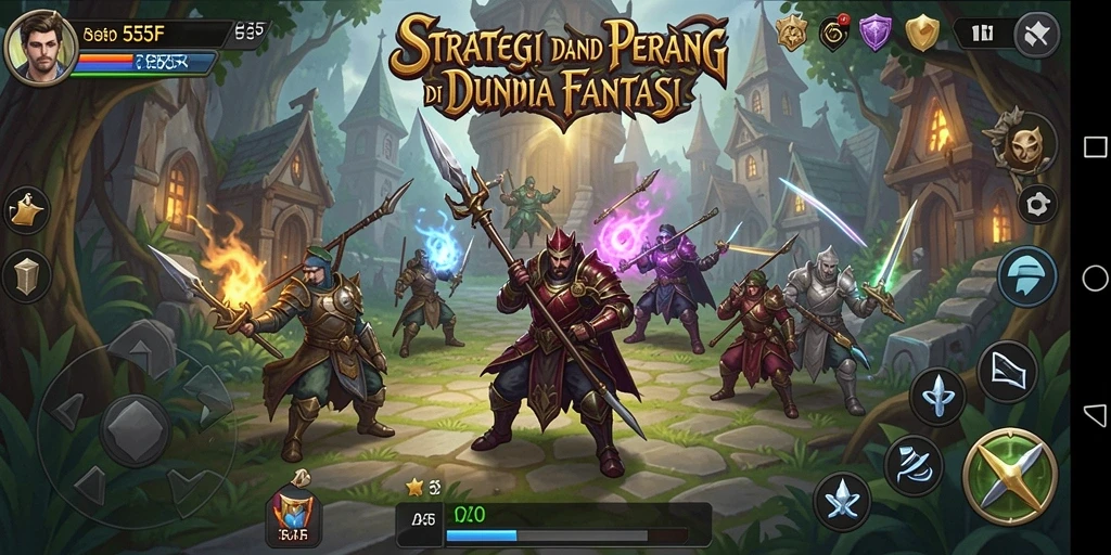 Gameplay menarik di 555F: strategi dan pertempuran epic.