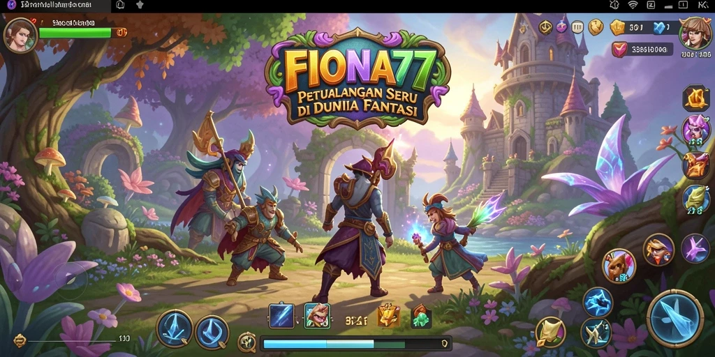 Screenshot FIONA77 menampilkan aksi gameplay penuh petualangan.