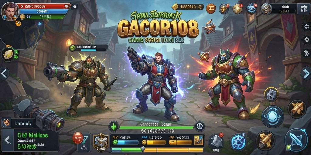Tampilan gameplay seru dan strategis dari GACOR108.