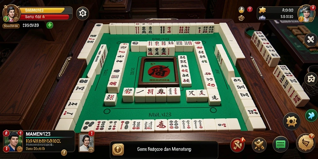 Screenshot gameplay MAMEN123 yang menarik dan menantang.